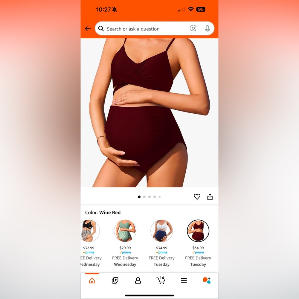 Maternity Bathing Suit